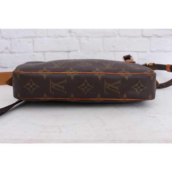 Louis Vuitton Marly Bandouliere Monogram Crossbody Purse Leather Handbag A4314 - Picture 11 of 11